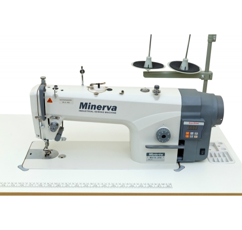 Одноигольная прямострочная швейная машина Minerva M818-1 JDE - фото в интернет–магазине швейных машинок и аксессуаров в Украине - Sewgroup